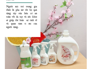 Sống khỏe, sống xanh cùng sản phẩm tẩy rửa hữu cơ Nano Kaito