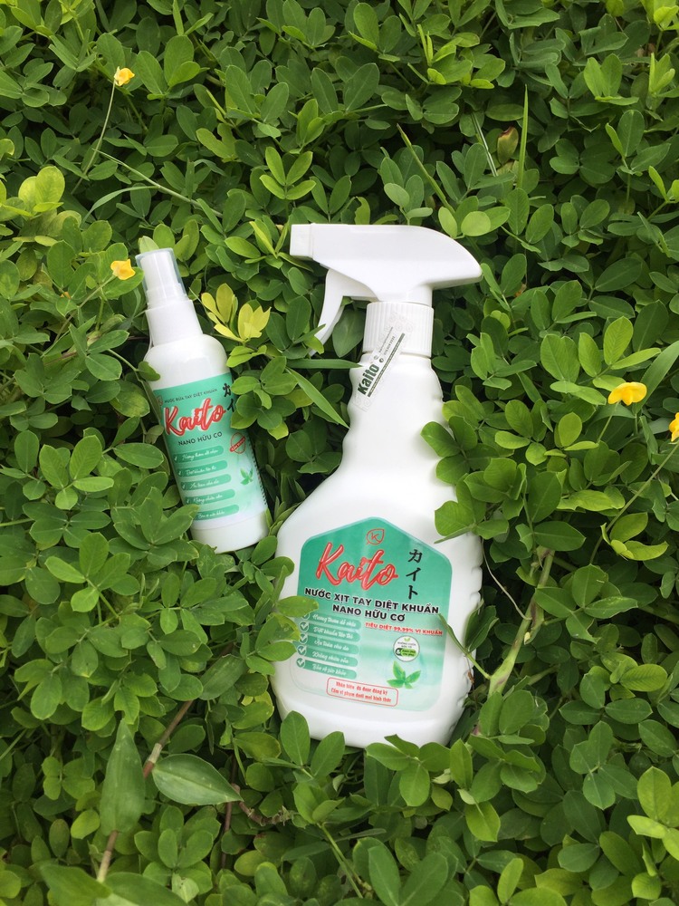 Nước rửa tay hữu cơ Kaito bảo vệ sức khỏe cả gia đình